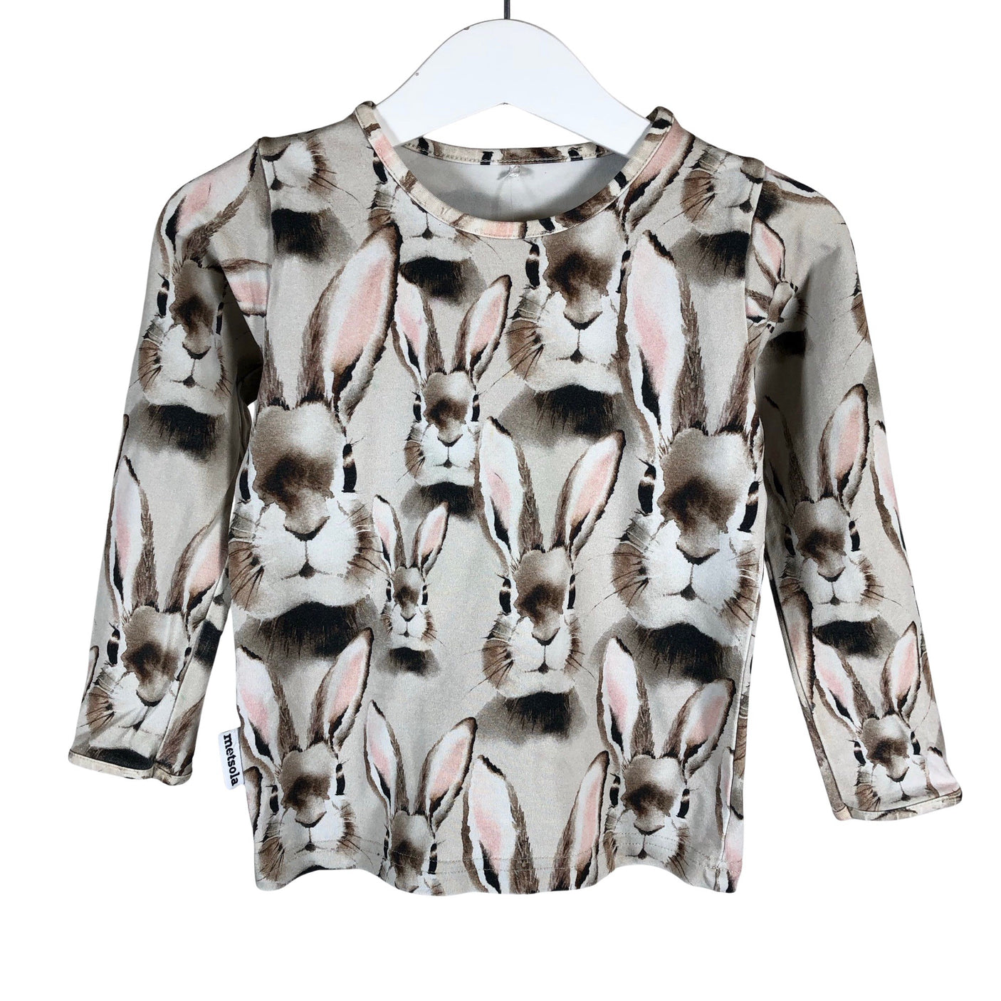 Unisex Metsola - Tricot shirt, size 86 - 92 - Beige (1)