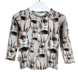Unisex Metsola - Tricot shirt, size 86 - 92 - Beige (1)