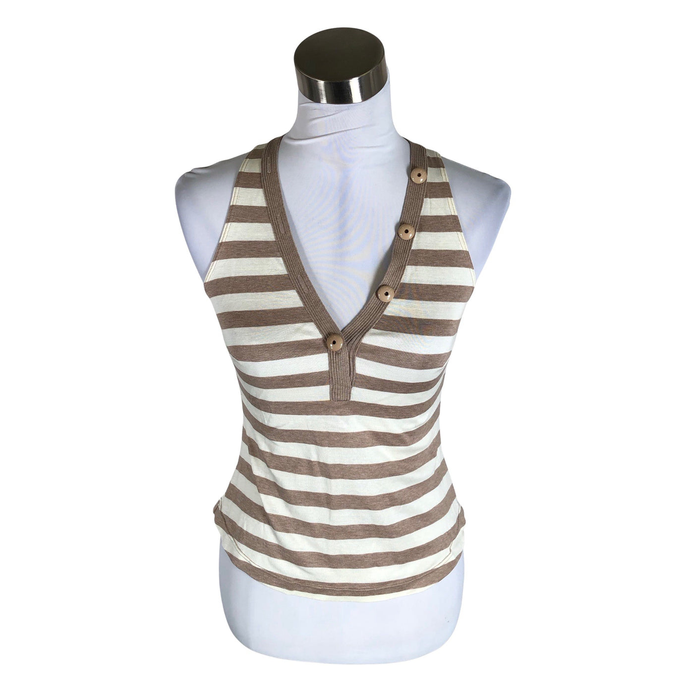 Unisex Wolford - Tricot tank top, size 34 - Brown (1)