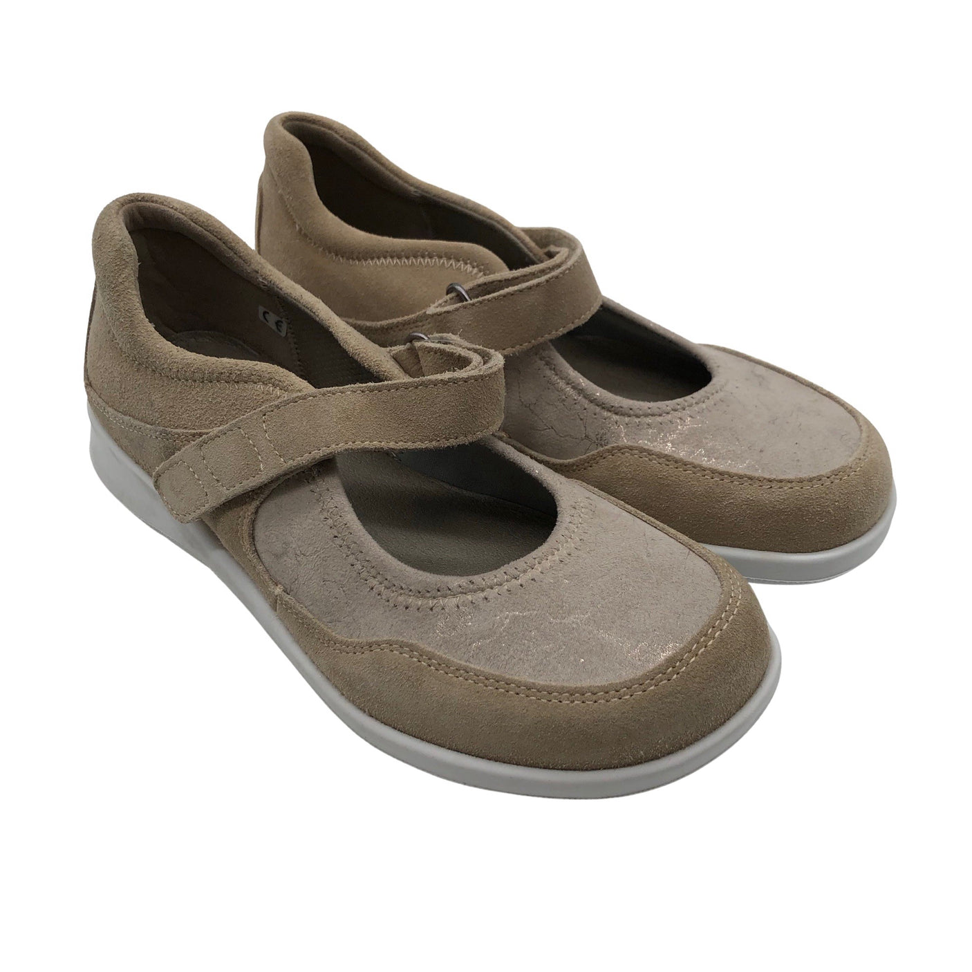 Unisex New feet - Walking shoes, size 38 - Beige (3)