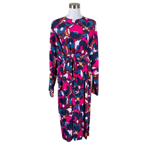 Unisex Marimekko - Schiffon dress, size 40 - Wine red (1)
