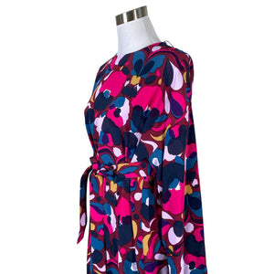 Unisex Marimekko - Schiffon dress, size 40 - Wine red (3)