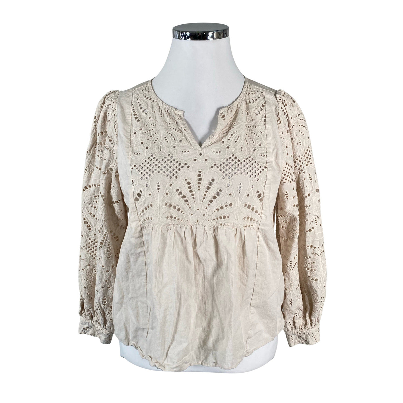 Unisex Cream - Blouse, size 42 - Beige (1)