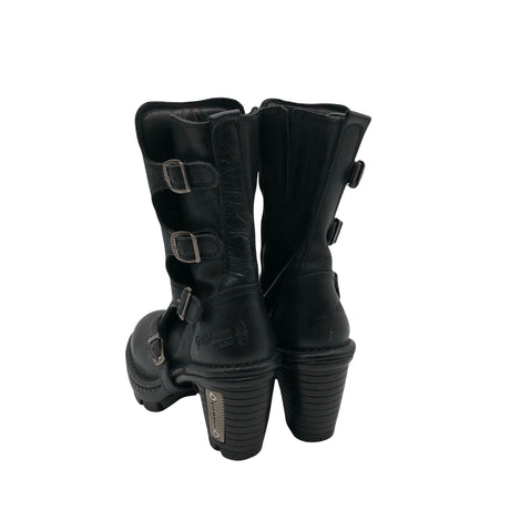 Unisex New Rock - Boots, size 38 - Black (2)