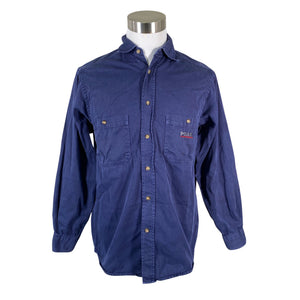 Unisex Peak Performance - Collared shirt, size S - Blue (1)
