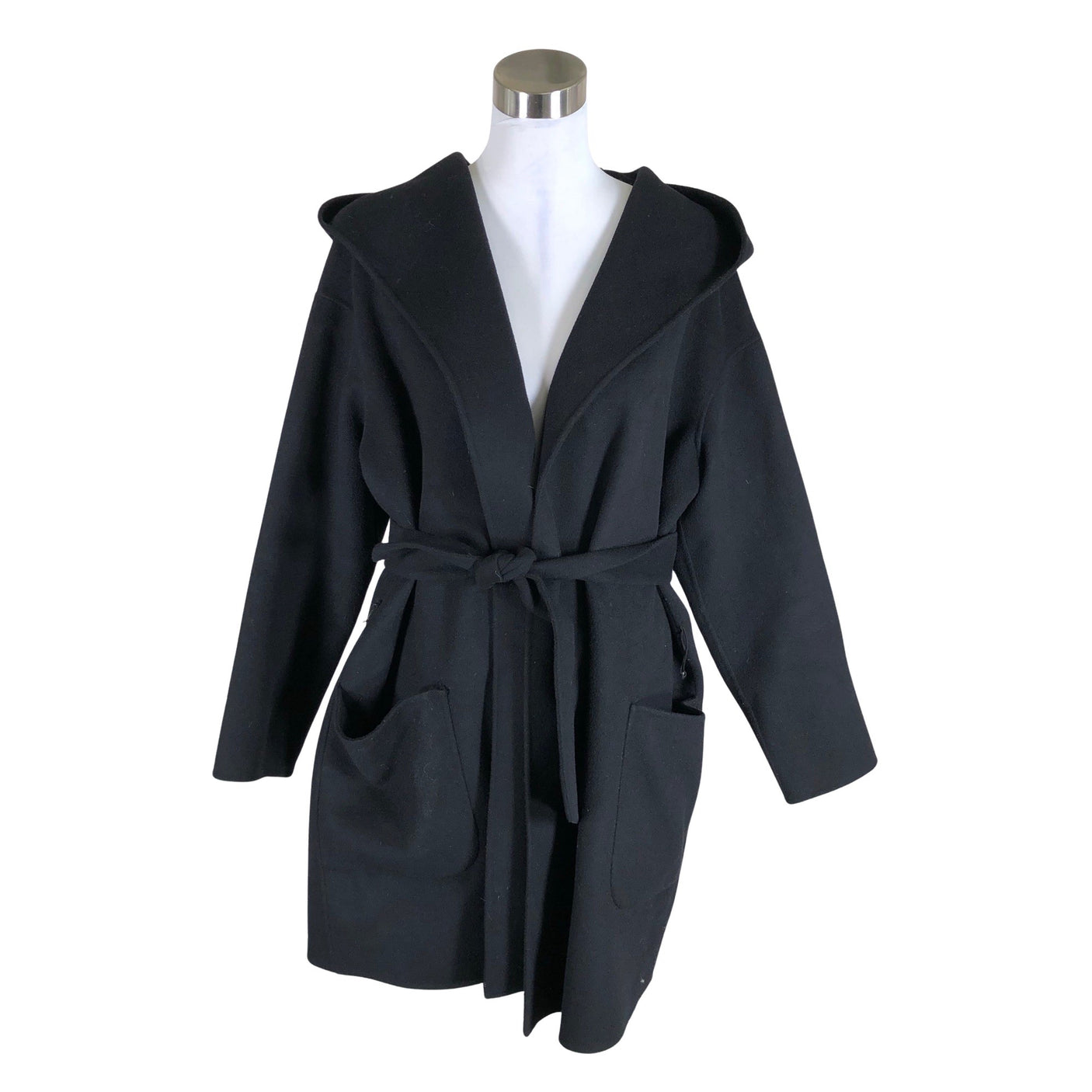 Unisex Part two - Wool coat, size 40 - Black (1)