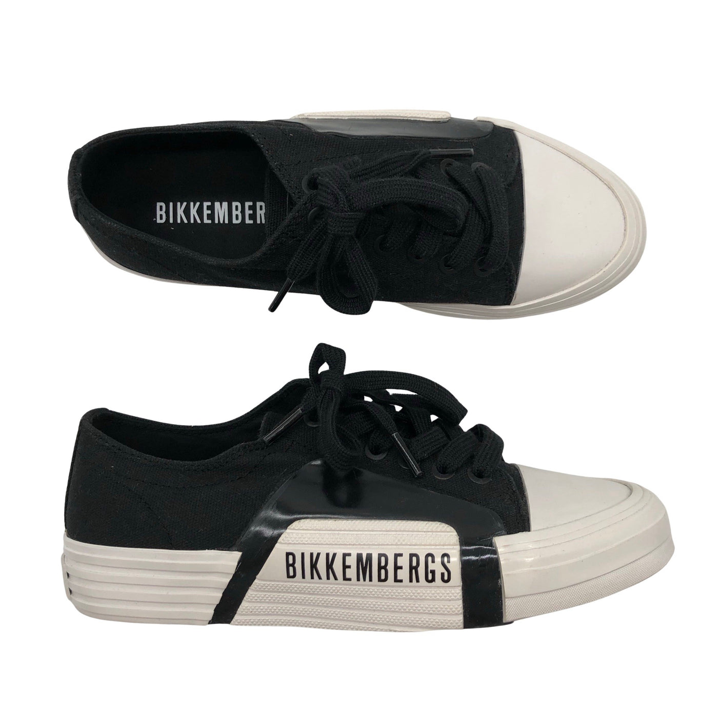 Unisex Bikkembergs - Casual sneakers, size 37 - Black (1)