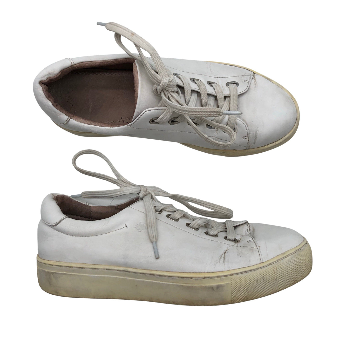 Unisex Dasia - Casual sneakers, size 38 - White (1)