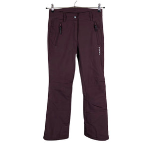 Unisex Icepeak - Softshell pants, size 36 - Wine red (1)