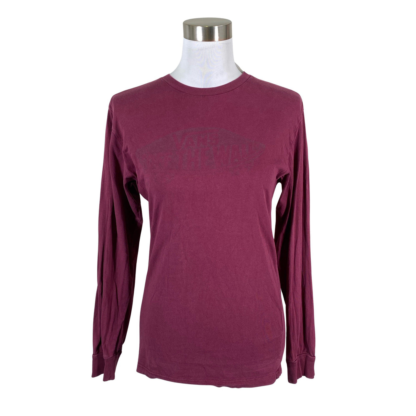 Unisex Vans - Tricot shirt, size 36 - Wine red (1)