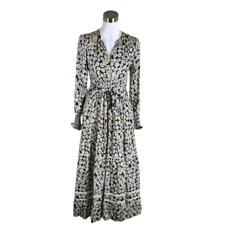Unisex ME+EM - Schiffon dress, size 36 - Black ()