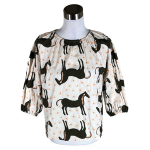 Unisex Marimekko - Blouse, size 36 - Green (1)