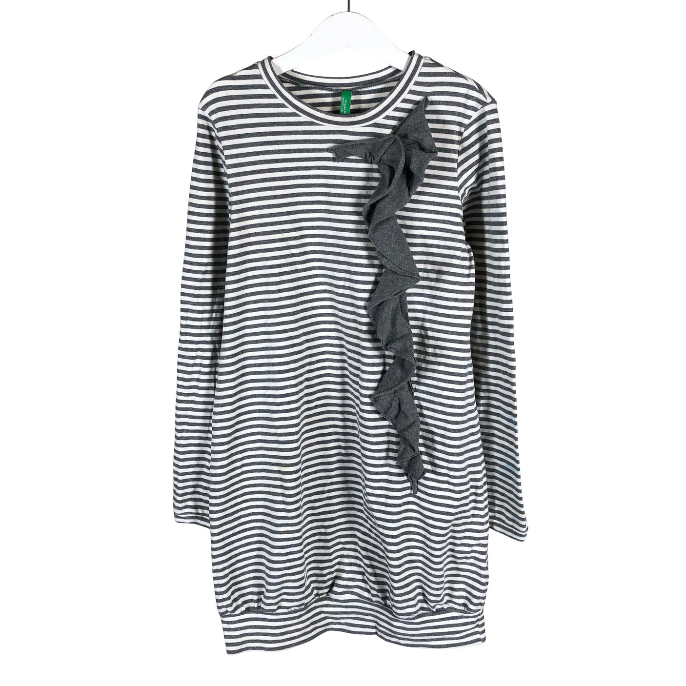 Unisex Benetton - Tricot tunic, size 134 - 140 - Gray (1)