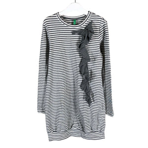 Unisex Benetton - Tricot tunic, size 134 - 140 - Gray (1)