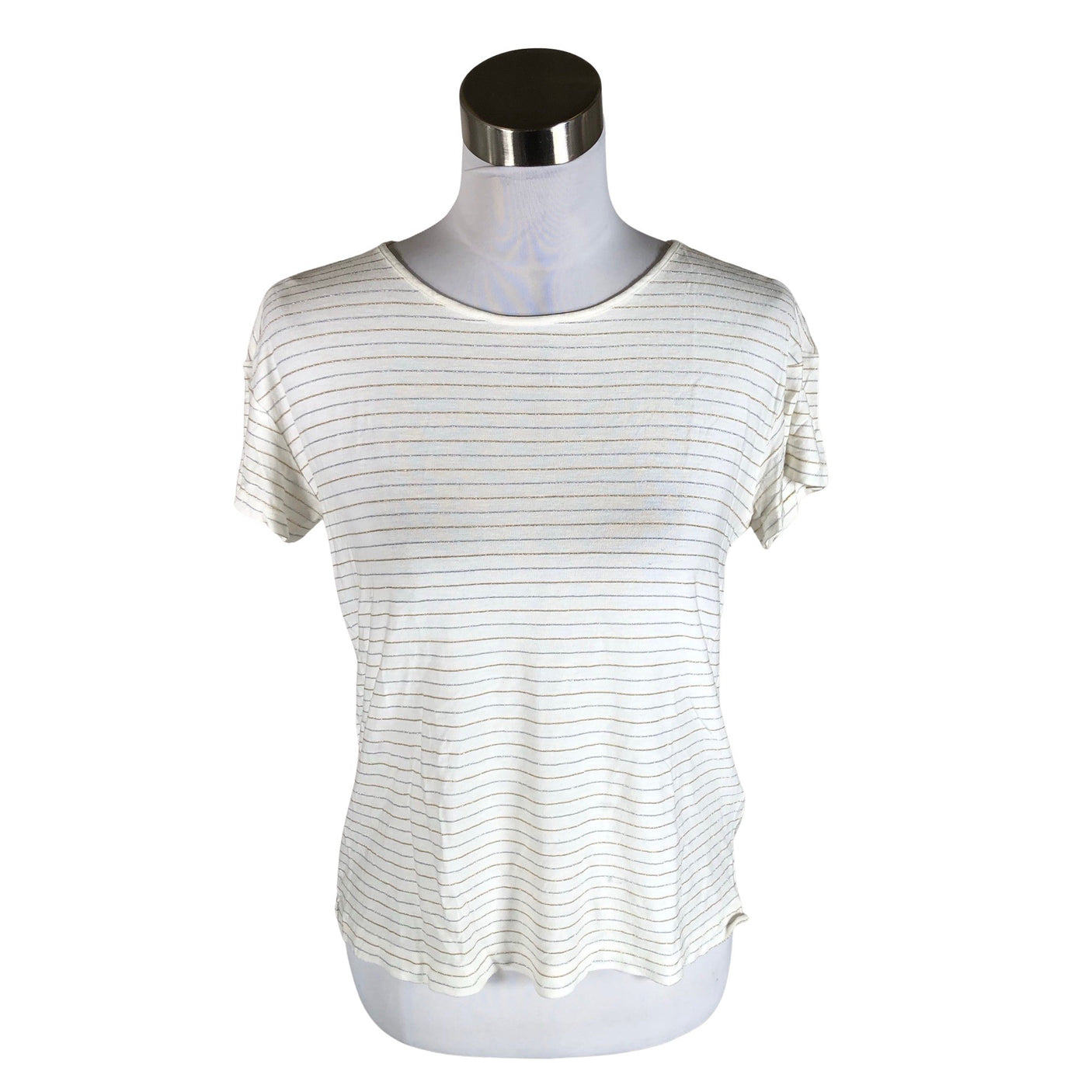 Unisex Massimo Dutti - T-shirt, size 38 - Natural white (1)