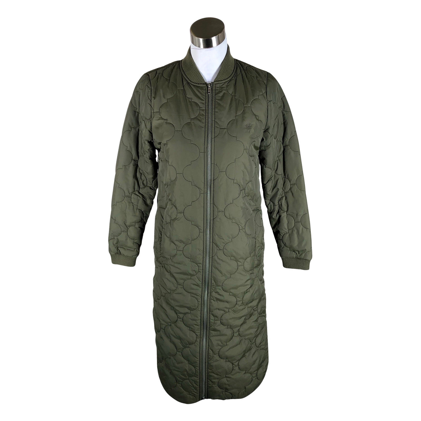 Unisex Milk Copenhagen - Quilted jacket, size 34 - Green