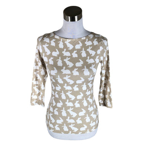 Unisex Camilla Thulin - Tricot shirt, size 36 - Beige (1)