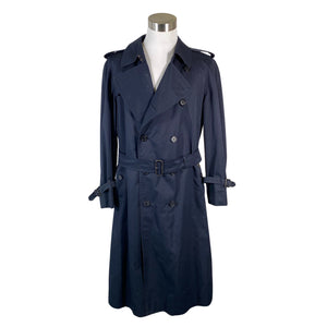 Unisex Burberrys' - Trench coat, size XL - Blue (1)