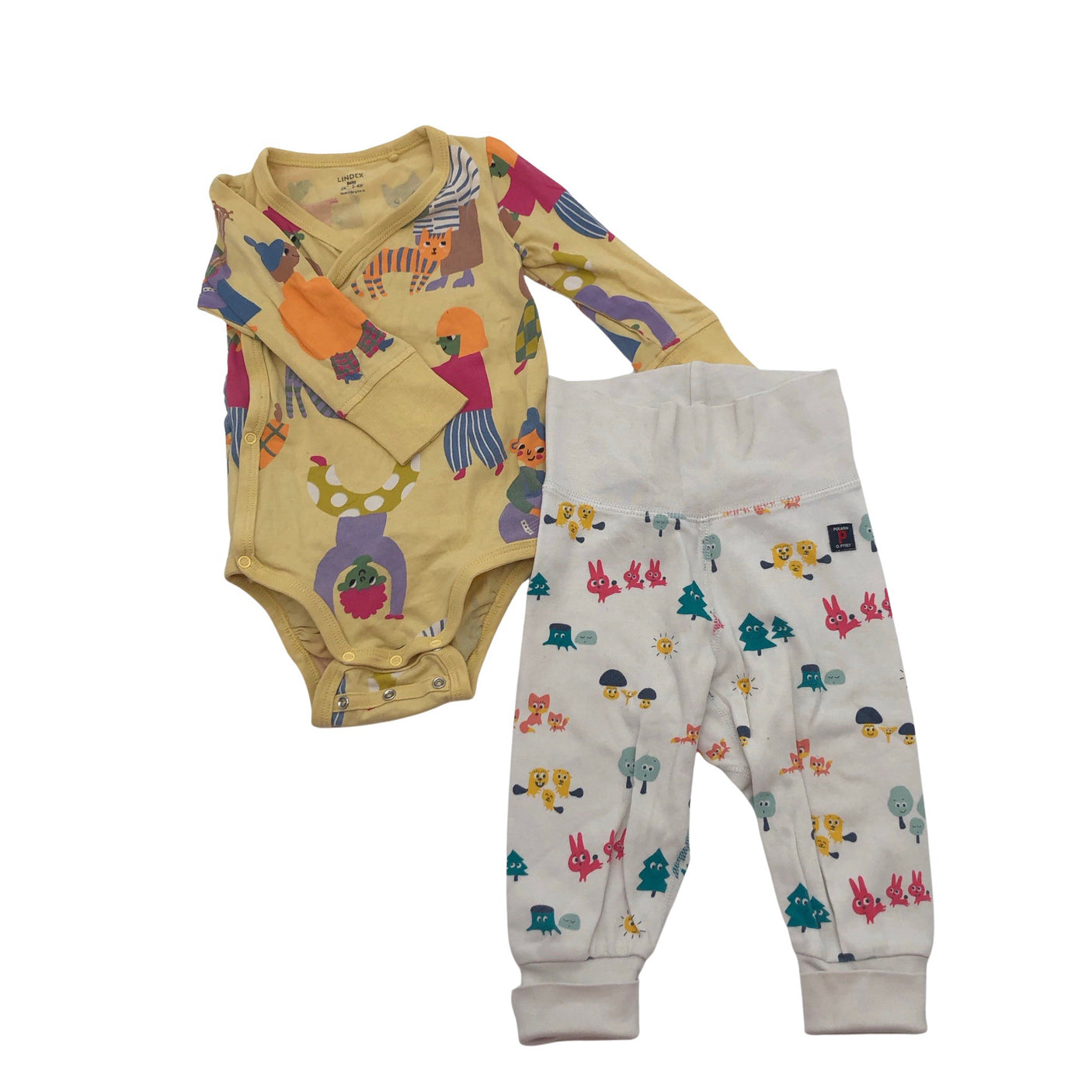 Unisex Lindex - Overalls, size 56 - 62 - Yellow (1)