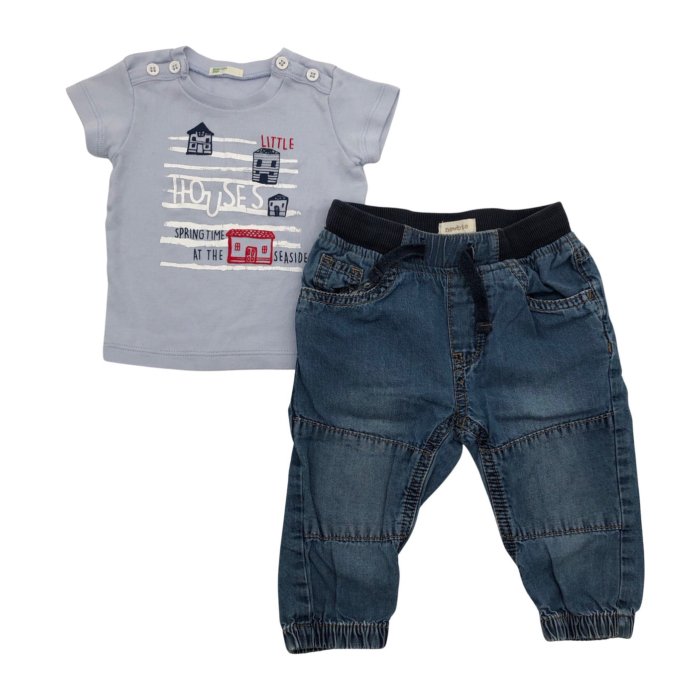 Unisex Newbie - Jeans, size 62 - 68 - Blue (1)