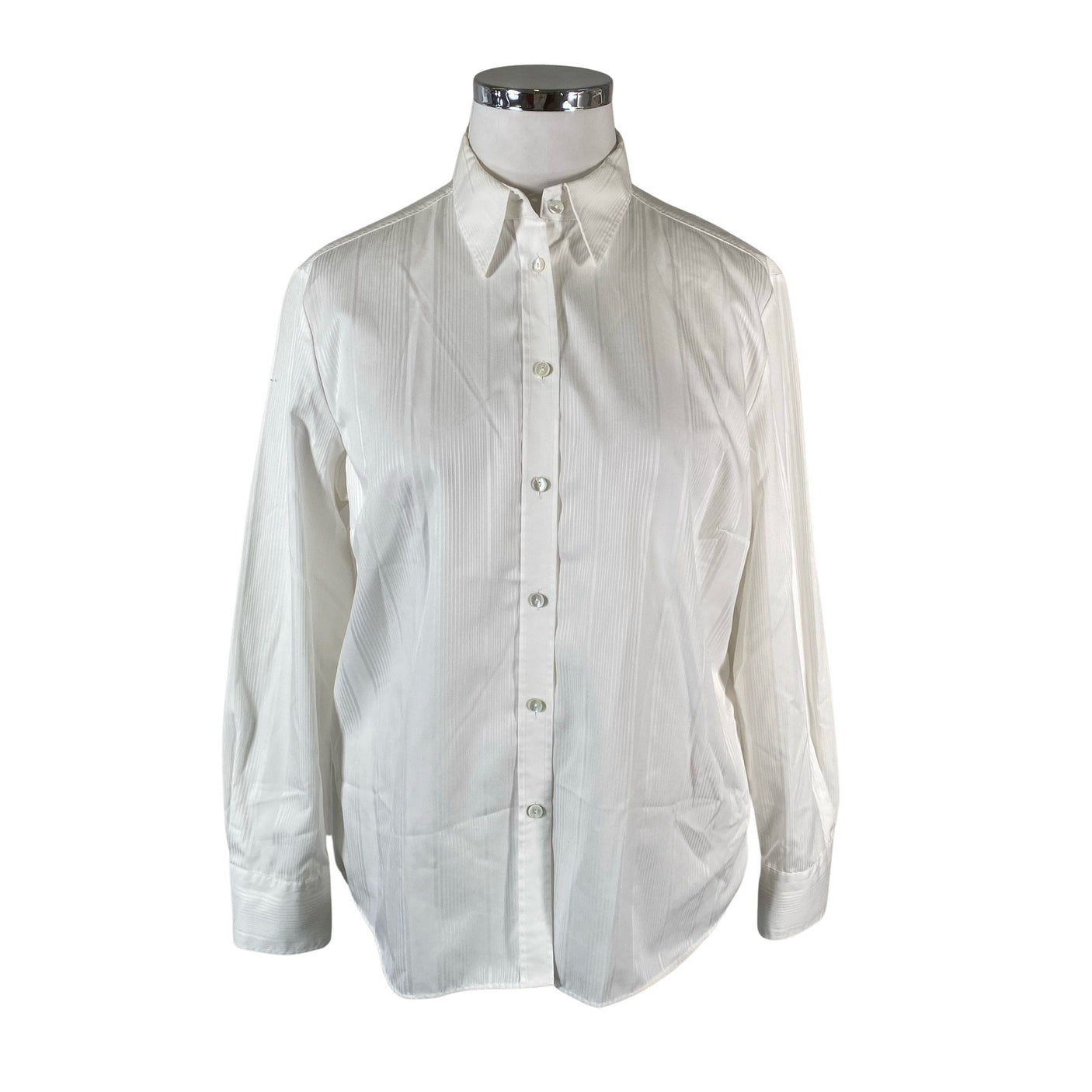 Unisex Eterna - Collared shirt, size 44 - White (1)
