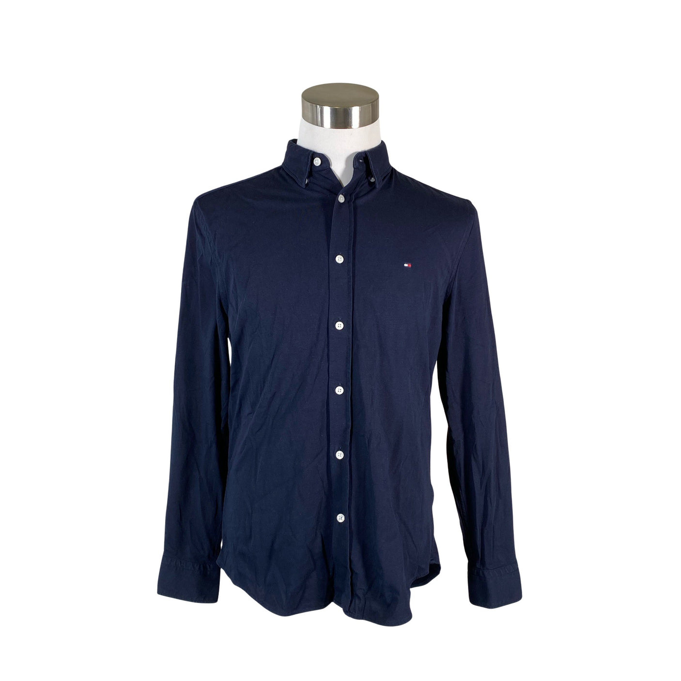 Unisex Tommy Hilfiger - Tricot shirt, size L - Blue (1)