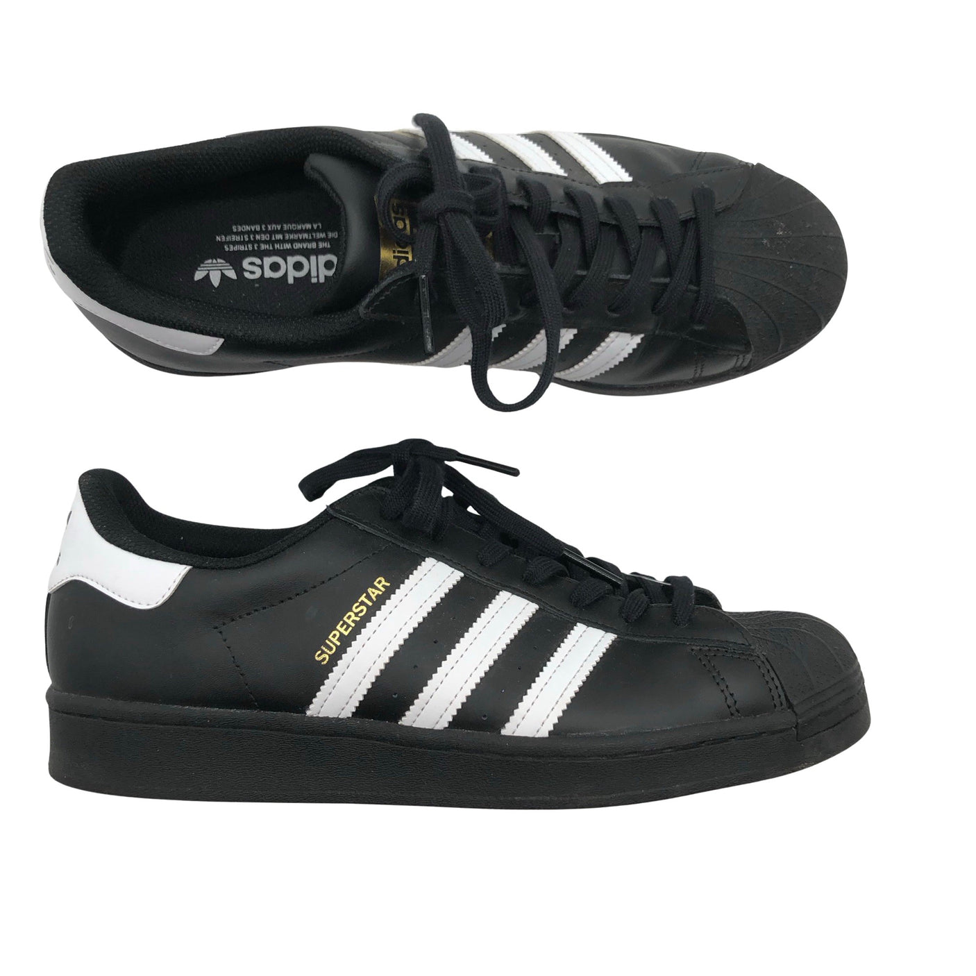 Unisex Adidas - Casual sneakers, size 45 - Black (1)