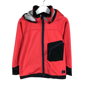 Unisex Polarn O. Pyret - Soft shell jacket, size 104 - 110 - Red (1)
