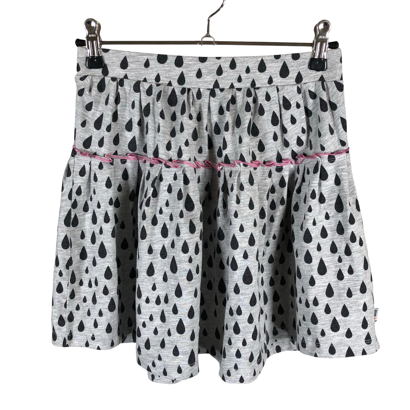 Unisex me&i - Tricot skirt, size 146 - 152 - Gray (1)