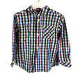 Unisex s.Oliver - Collared shirt, size 104 - 110 - Blue ()