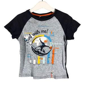 Unisex Kuutti - T-shirt, size 104 - 110 - Blue (1)