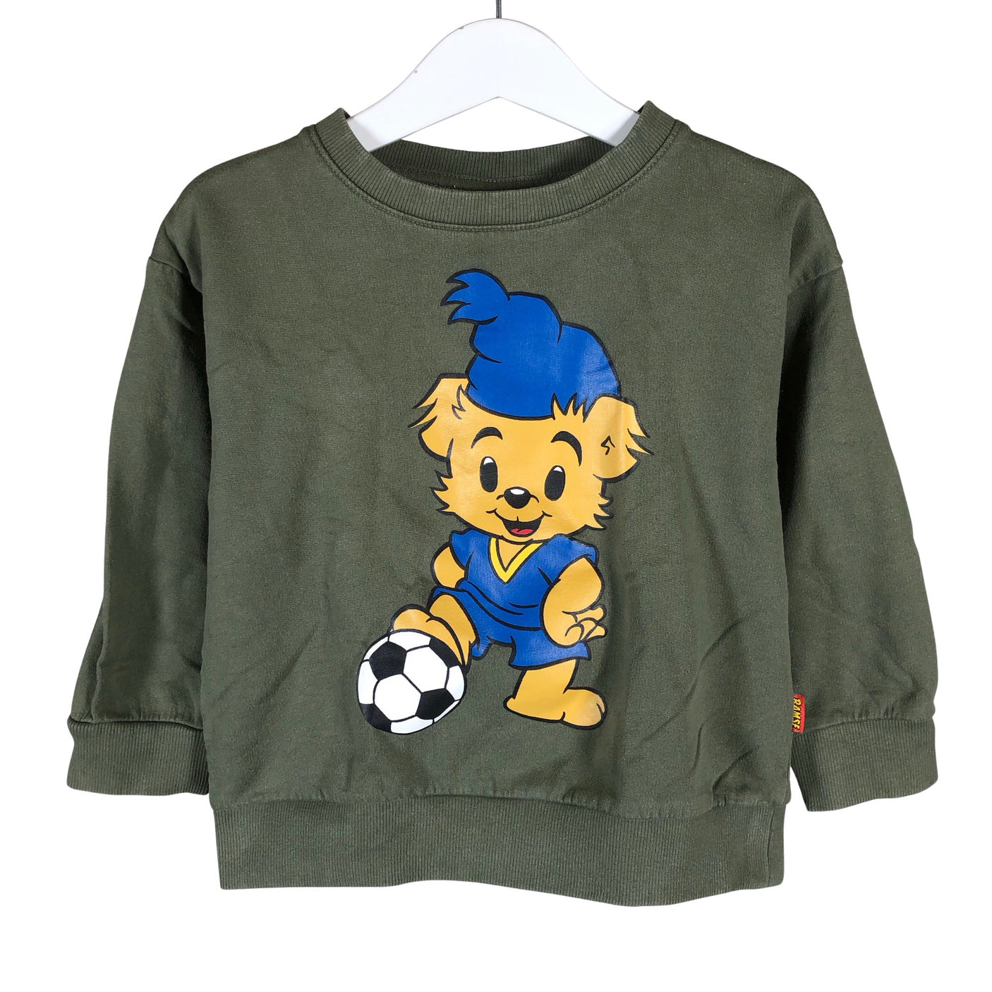 Unisex Lindex - Sweatshirt, size 98 - 104 - Green (1)