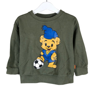 Unisex Lindex - Sweatshirt, size 98 - 104 - Green (1)