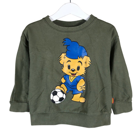 Unisex Lindex - Sweatshirt, size 98 - 104 - Green ()