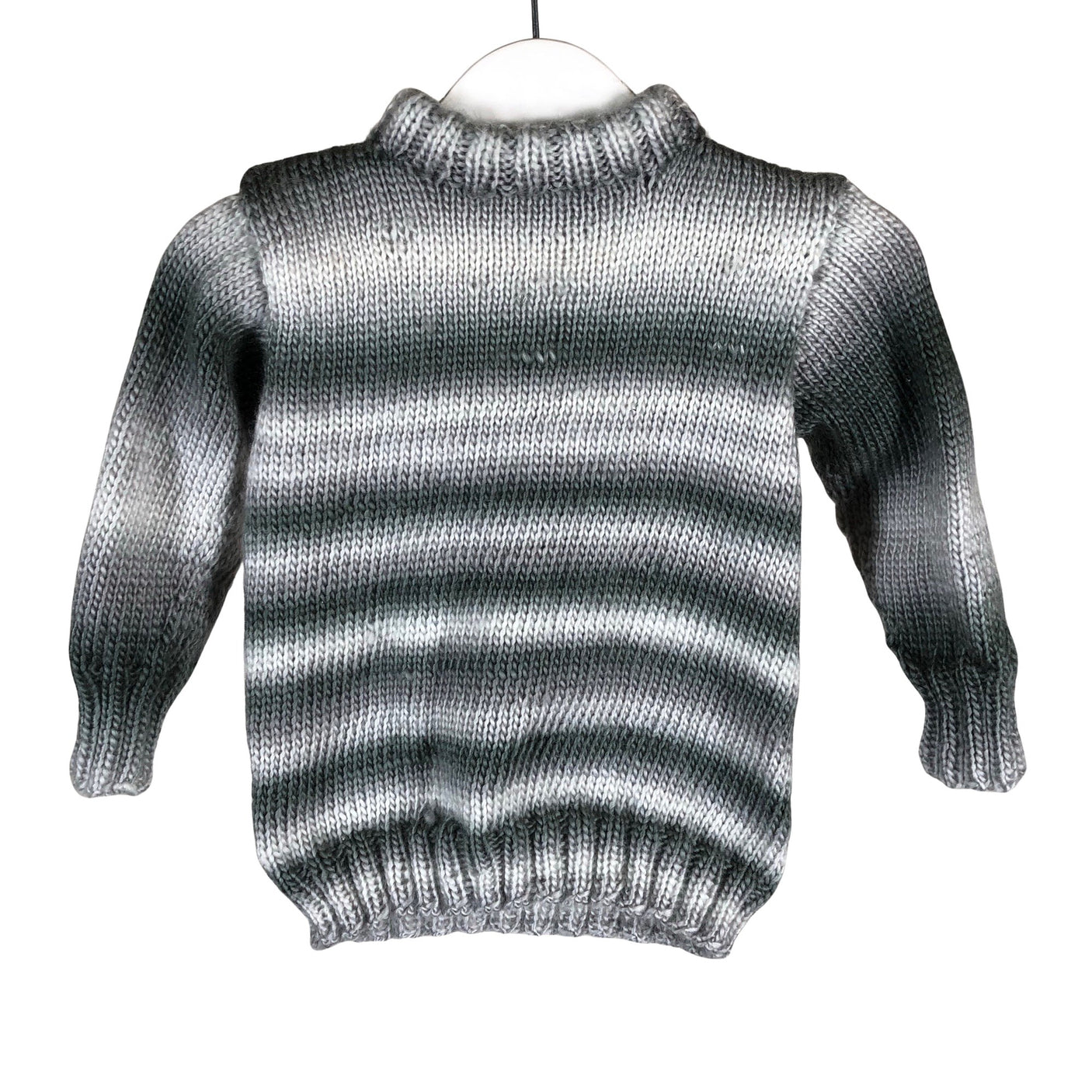 Unisex Handmade - Sweater, size 98 - 104 - Gray (1)