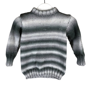 Unisex Handmade - Sweater, size 98 - 104 - Gray (1)