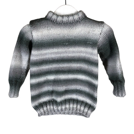 Unisex Handmade - Sweater, size 98 - 104 - Gray ()