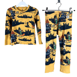 Unisex Polarn O. Pyret - Nightwear, size 98 - 104 - Yellow (1)