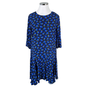 Unisex Kuusama - Schiffon tunic, size 42 - Blue (1)