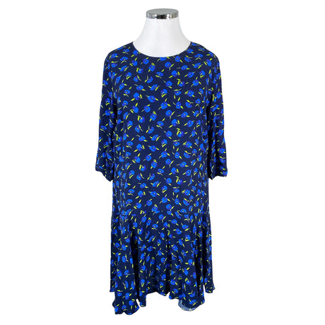 Unisex Kuusama - Schiffon tunic, size 42 - Blue ()