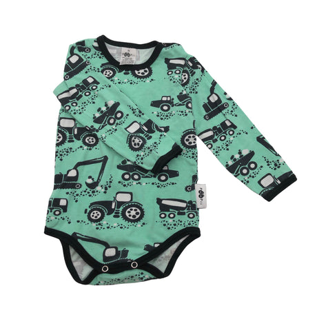 Unisex PaaPii - Body, size 80 - 86 - Green ()