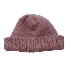 Unisex Handmade - Winter beanie, size 58 - 60 cm - Light pink (1)
