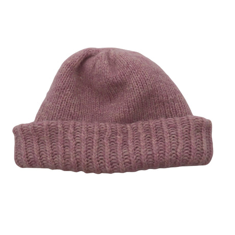 Unisex Handmade - Winter beanie, size 58 - 60 cm - Light pink ()