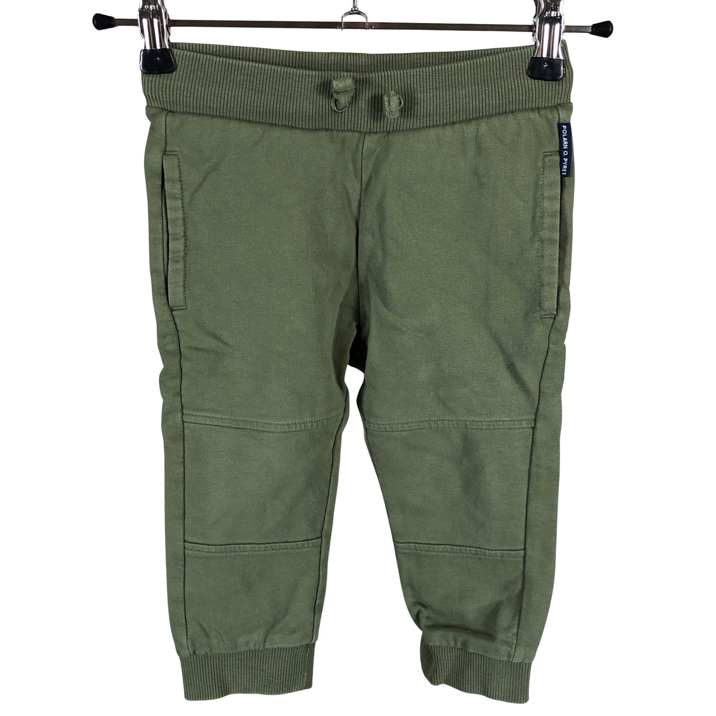 Unisex Polarn O. Pyret - Sweatpants, size 80 - 86 - Green (1)
