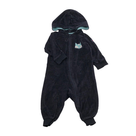 Unisex Polarn O. Pyret - Overalls, size 68 - 74 - Blue ()