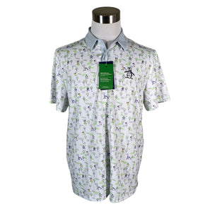 Unisex Munsing Wear - Sports shirt, short sleeve, size L - White (1)