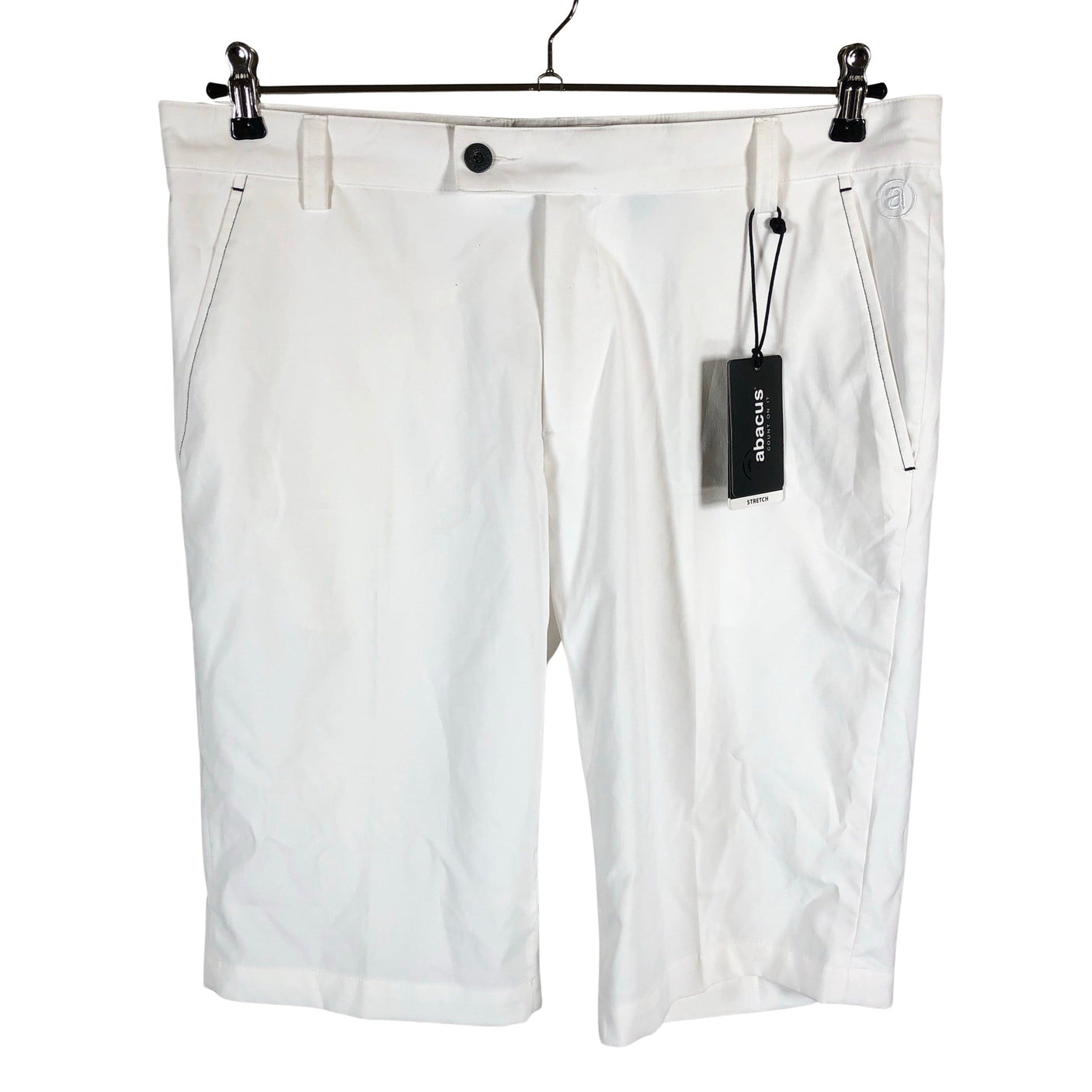 Unisex Abacus - Sports shorts, size XL - White (1)