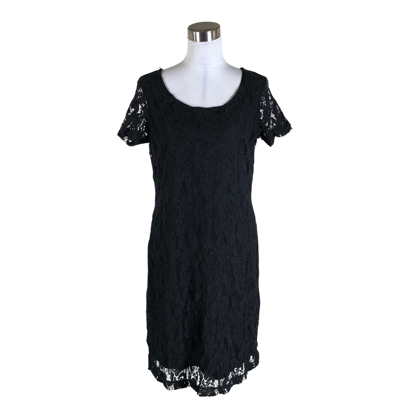 Unisex Tom Tailor - Tricot dress, size 40 - Black (1)