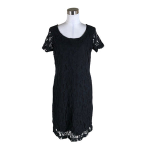 Unisex Tom Tailor - Tricot dress, size 40 - Black (1)