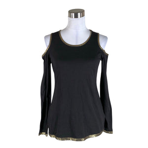 Unisex Michael Kors - Tricot shirt, size 38 - Black (1)